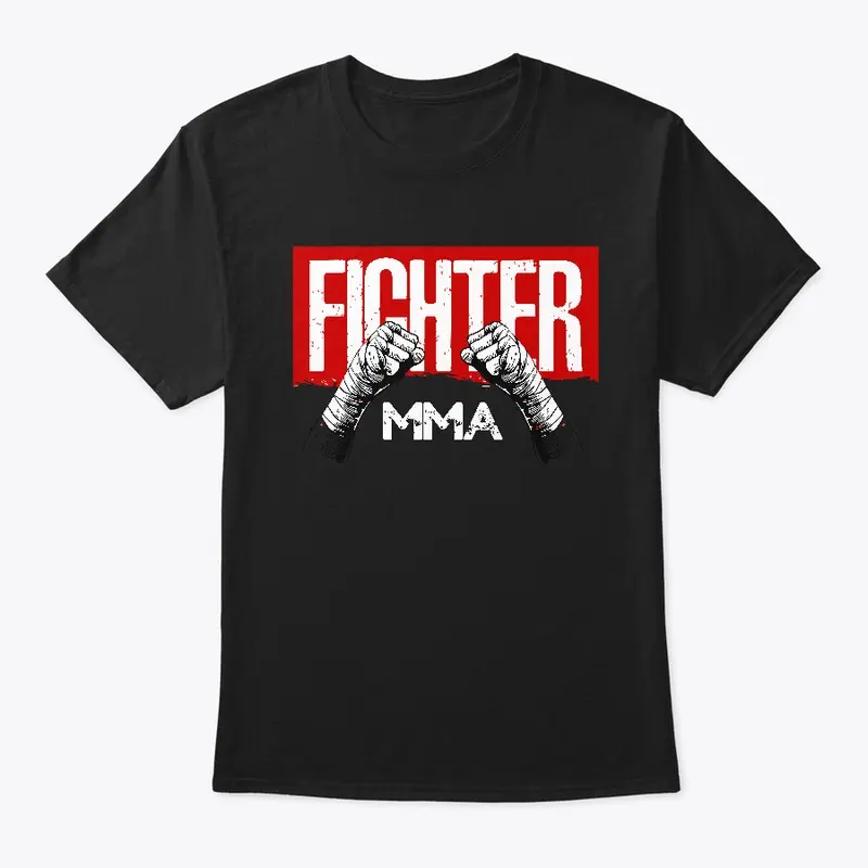 mma fighter t shirt