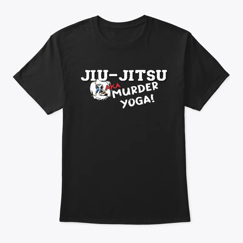 funny jiujitsu yoga shirt