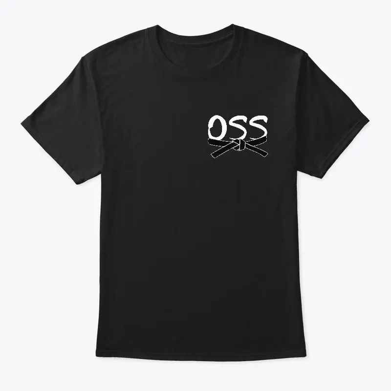 oss jiujitsu training tee